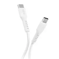 SBS data transfer and charging cable | USB-C to USB-C | 1m | white