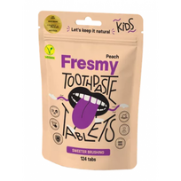 Peach Toothpaste Tablets Dantų pastos tabletės vaikams 124 tabs