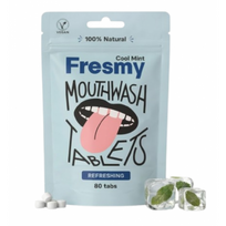 Cool Mint Mouthwash Tablets Burnos skalavimo skysčio tabletės 80 tabs