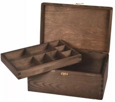 Medinė papuošalų dėžutė – skrynelė papuošalams
