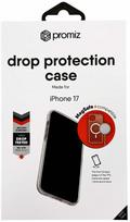 Telefono dėklas Promiz Drop Protection, iPhone 17, skaidri sp.
