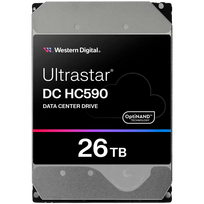 HDD Server WD/HGST ULTRASTAR DC HC590 (3.5 , 26TB, 512MB, 7200RPM, SATA 6Gb/s, 512E SE NP3) SKU: 0F65672