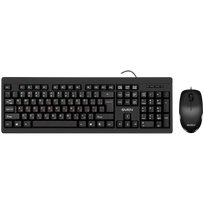 Combo Keyboard+mouse KB-S320C black (104 keys, 1000DPI, 2+1 bt.)