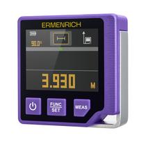 Ermenrich Verk LQ60 skaitmeninis 3-viename gulsčiukas su lazeriniu atstumo matuokliu