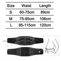 Protections,Back and Hip Brace | Adjustable Waist Support Belt for Lower Back Pain Relief,M
