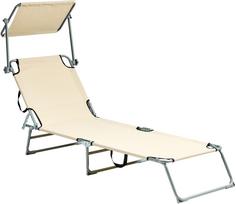 Lauko gultas FOLIGNO metalinis Beige | 634882 Bel | 4069605030078
