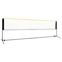 Reguliuojamas badmintono tinklas, 500x103x94–158 cm, metalas