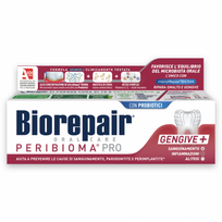 Dantų pasta BIOREPAIR® PERIBIOMA PRO su probiotikais 75 ml.