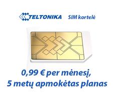 Teltonika Global SIM kortelė 5 metų planas