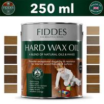 Tonuota medienos alyva su kietaisiais vaškais FIDDES® HARD WAX OIL, AMERICAN spalva, 250 ml,