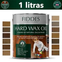 Tonuota medienos alyva su kietaisiais vaškais FIDDES® HARD WAX OIL, AMERICAN spalva, 1 ltr,