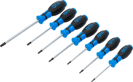 Skrūvgriežu komplekts | T-Star (Torx) | T10 - T40 | 7 gab. BGS