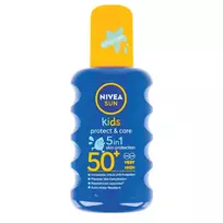 Apsauginis purškiamas losjonas vaikams nuo saulės, SPF50+, NIVEA SUN KIDS PROTECT & CARE, 200 ml