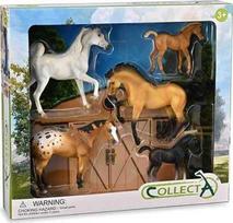 Collecta COLLECTA figūrėlių RINKINYS IŠ 5 ARKLŲ PAKUOTĖJE