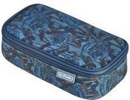 herlitz Schlamper-Etui be.bag beatBox Camo Tiger aus Polyester, mit XXL Reißverschluss-Hauptfach, - 1 Stück (300001124)