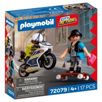 PLAYMOBIL Motorcycle Chase 72079