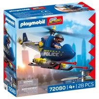 PLAYMOBIL Police Helicopter with Radar Function 72080