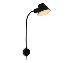 Briloner 2089-015 - Lanksti sieninė lempa BRELLO 1xE27/10W/230V juoda