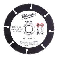 Pjovimo diskas karbidiniais dantukais 76x10 mm, M12FCOT