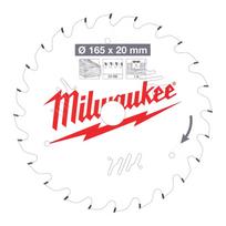 Pjovimo diskas medienai 165x20x1,6 mm, 24 dantų