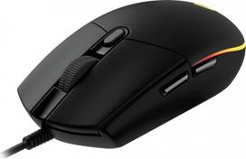 Logitech G203 Lightsync Laidinė žaidimų pelė, USB-A, 8000 DPI, Juoda