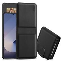 Tech-Protect Wallet dėklas Galaxy Z Flip 7 – juodas