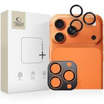 Tech-Protect Camring Fit+ kameros apsauga iPhone 14–17 Pro/Max – juoda