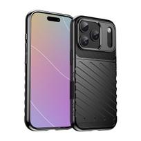 Thunder TPU dėklas iPhone 17 Pro – juodas