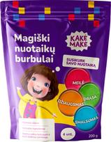 Vonios bombų rinkinys Kakė Makė Magic, 200 g, 4 vnt.