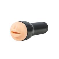 Masturbatorius Kiiroo Feel Generic Mouth Stroker juodas realistiškas oralinis pojūtis