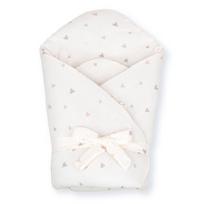 Kūdikių vokelis Albero Mio CMP1 Mini Hearts minkštas dygsniuotas