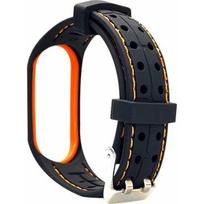 Beline Dirželis Xiaomi Mi Band 7 juodas-oranžinis