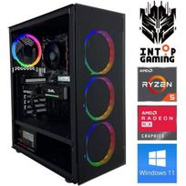 INTOP Ryzen 5 5500 16GB 500SSD RX580 8GB W11 Bronze Fornax 1500RGB