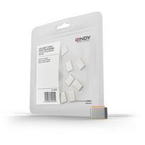 Lindy USB Type C Lock orange 10 pieces
