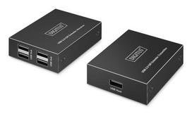 Digitus USB Extender 4xUSB-A 150m with CAT6 black