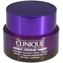 Clinique Smart Clinical Repair Overnight Recovery Cream + Mask - Nighttime Facial Recovery Cream Mask