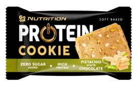 Baltyminis sausainių batonėlis GO ON PROTEIN Pistachio/White Choco, 50 g