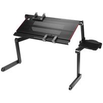 Lying Down Laptop Stand Adjustable Height Foldable Computer Holder for Sofa Couch Bed Floor juoda