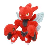 Center Original Plush fit Scizor 17 x x cm x W x Pokémon Toy Pokémon 13.5 8.5 (H D) raudona