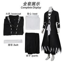 Anime BLEACH Kurosaki Ichigo Cosplay Kostiumas Japonų Manga Cosplay Juoda ir Balta Apranga Helovino Vaidmenų Uniforma Vyrams one size oranžinė