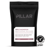 Pillar Performance trigubo magnio milteliai uogų skonio (maišelis 200g)