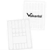 Valkental B1 Protection lipdukai/atšvaitai (permatomas)