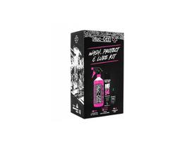 Dviračio priežiūros rinkinys Muc-Off Wash Protect and Wet Lube kit