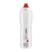 Gertuvė Elite Bottle Jet Clear Red logo 950ml