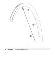 MAVIC KIT FRONT RIM KSYRIUM S DISC (V4093410)