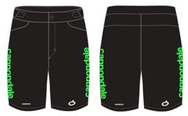 Šortai CANNONDALE CFR REPLICA CANNONDALE MTB SHORTS BLACK