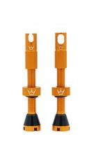 Bekamerinės sistemos ventiliai PEATY S X CHRIS KING (MK2) MANGO TUBELESS VALVES 42MM (PTV2-42-MNG-12)