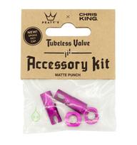 Priedas ventiliams PEATY S X CHRIS KING (MK2) PUNCH TUBELESS VALVES ACCESSORY KIT (PTV2-ACCS-PUN-12)