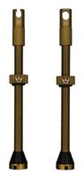 Bekameriniai ventiliai PEATY S X CHRIS KING (MK2) BOURBON TUBELESS VALVES - 80MM (PTV2-80-BRB-12)