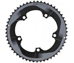 Priekinė žvaigždė SRAM CRING ROAD RED 11S 53T 130 AL5 BTBLK 2PN
